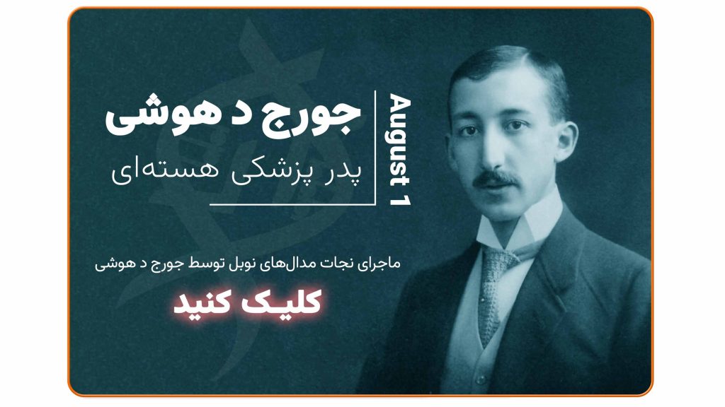 تصویر جورج د هوشی، پدر پزشکی هسته‌ای و پیشگام استفاده از ایزوتوپ‌های رادیواکتیو در علوم پزشکی.